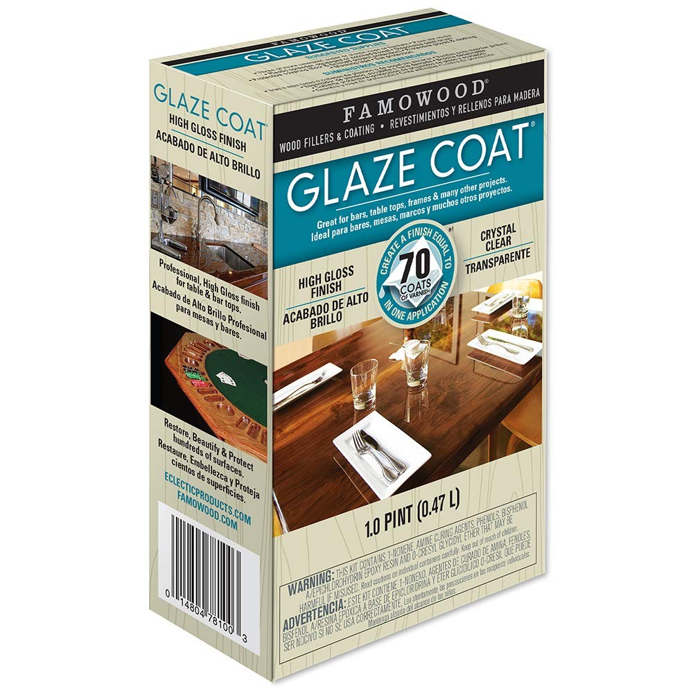 5050060 Glaze Coat Epoxy Adhesive Kit - Pint Clear