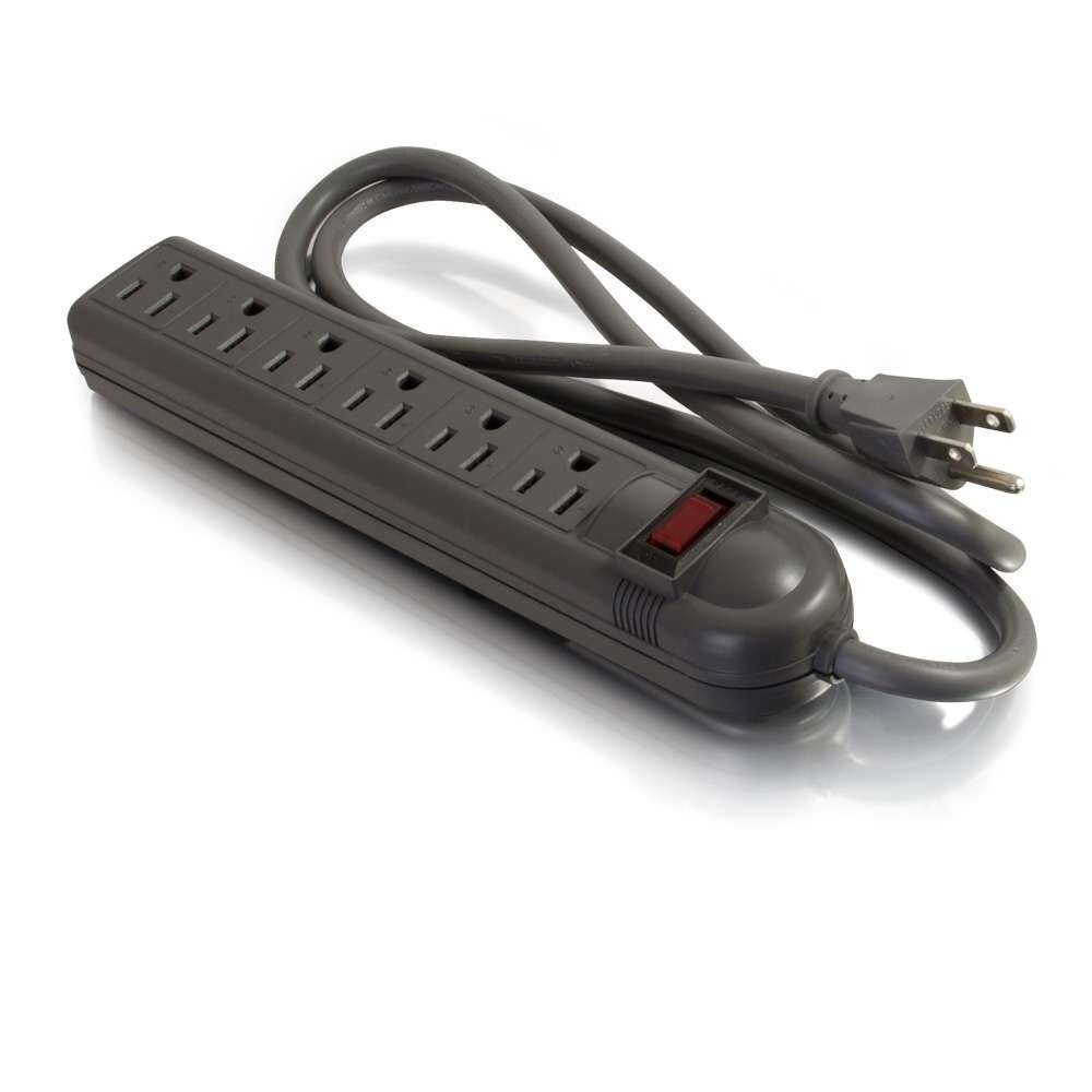 C2G 29300 6-Outlet Power Strip with Surge Suppressor