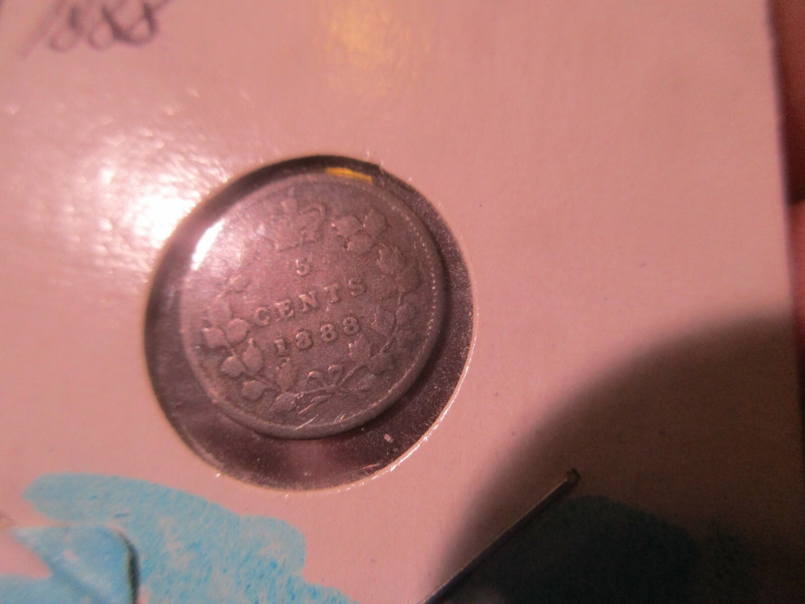 Canada - 1888 Silver 5 Cent - Victoria - 10252103