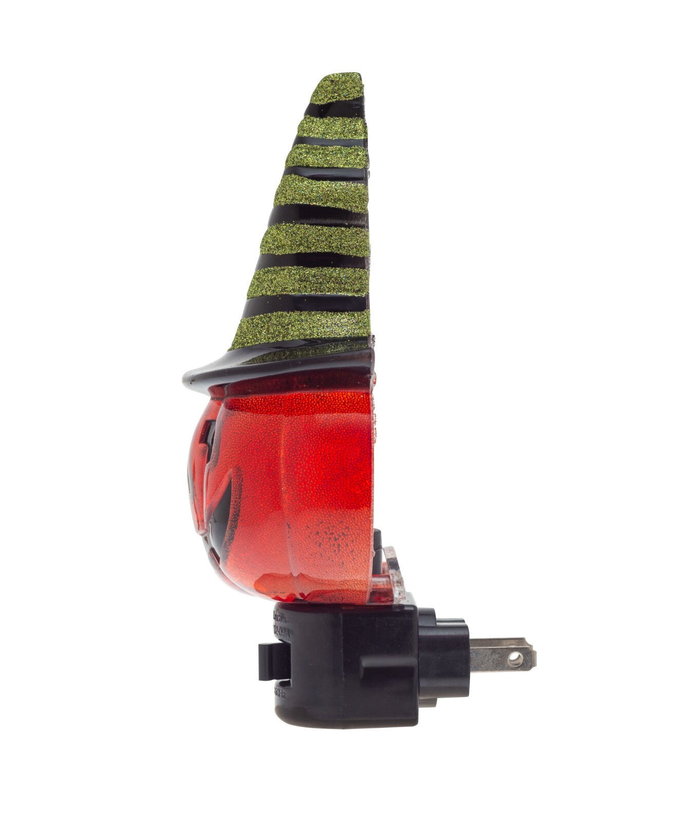Pumpkin with Witch Hat Halloween Night Light - Includes 5W C7 Rotational Socket