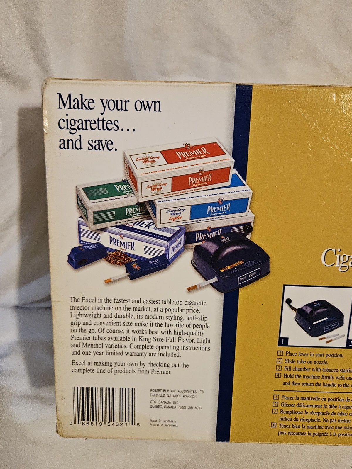 Premier Excel Cigarette Making Machine