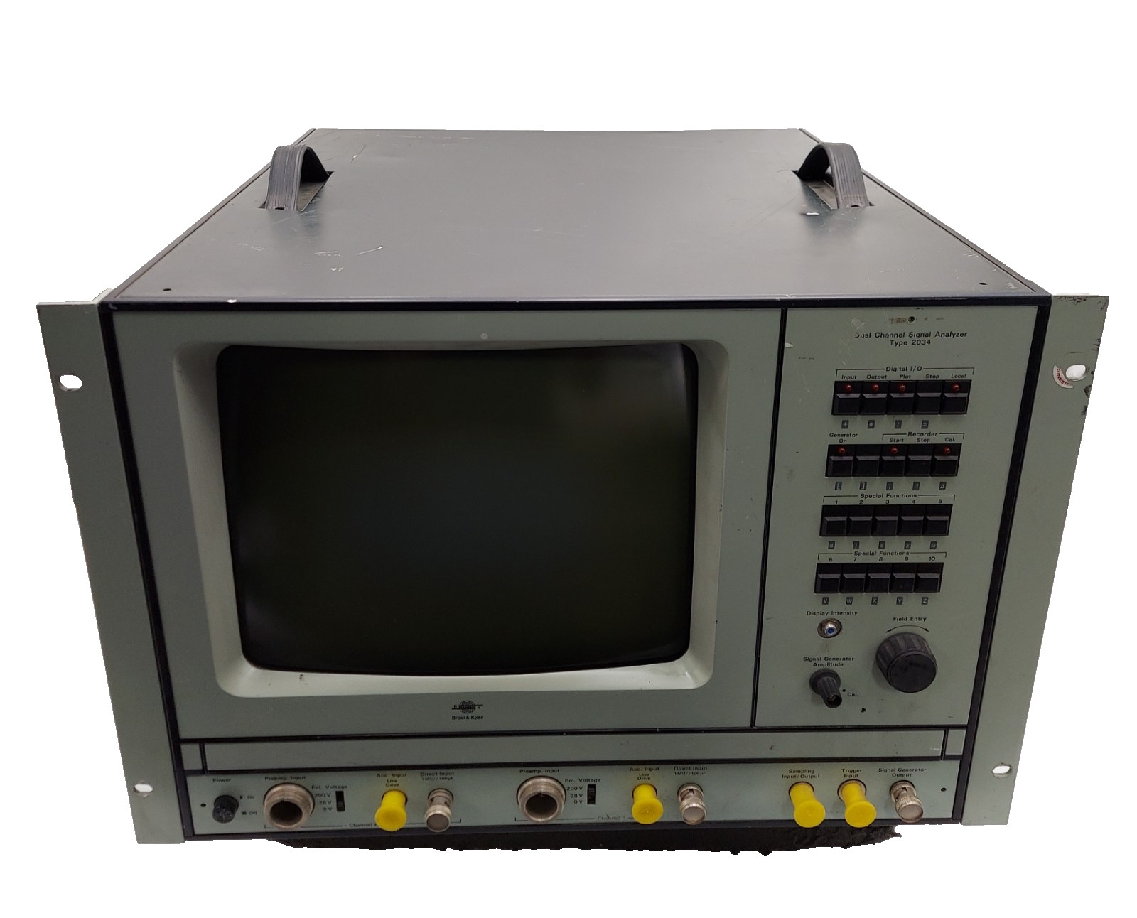 BRUEL & KJAER 2034 DUAL CHANNEL SIGNAL ANALYZER TYPE