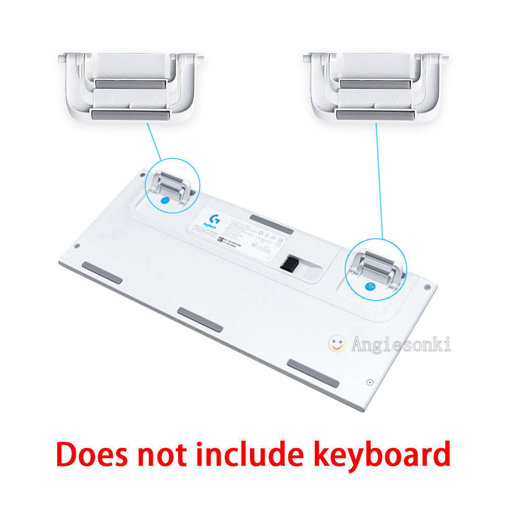 2 Pcs Keyboard Feet Legs Repacement for Logitech G813 G815 G913 G915 Keaboard
