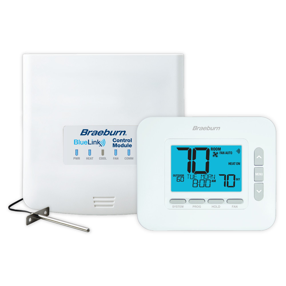 Braeburn 8500 Universal 3H/2C Wireless Thermostat Kit, Includes Control Module &
