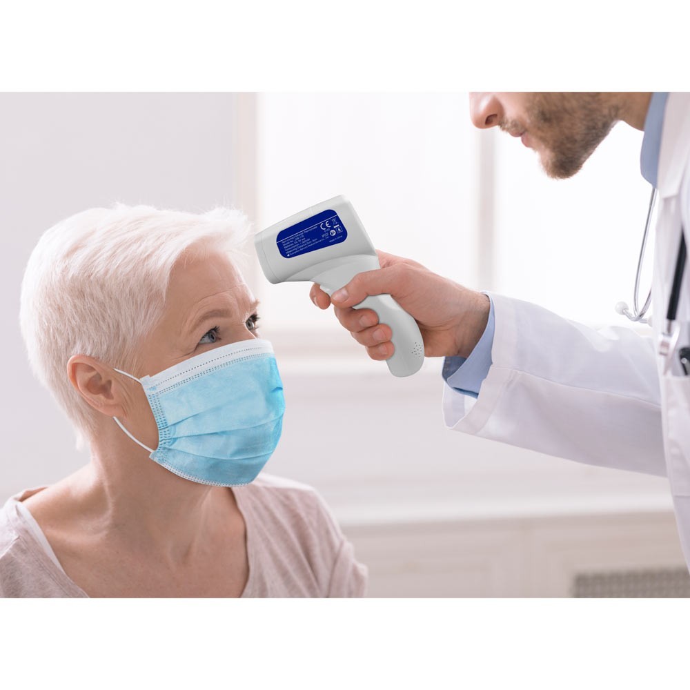 Model 11074 Non-Contact Forehead Infrared Thermometer Bundle With Case