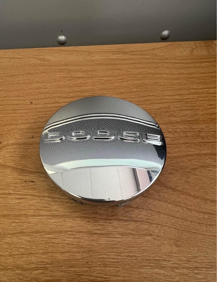 OEM DODGE DURANGO GRAND CARAVAN CHARGER CHROME 2.5” WHEEL CENTER CAP 5PN49TRMAA