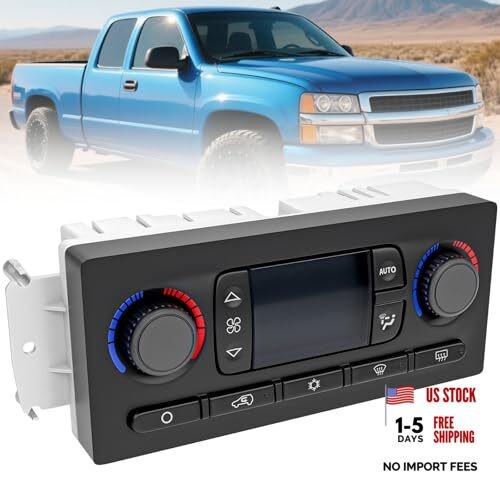 599-211XD AC Heater Climate Control Module Panel for 2003-2006 Chevy Silverado