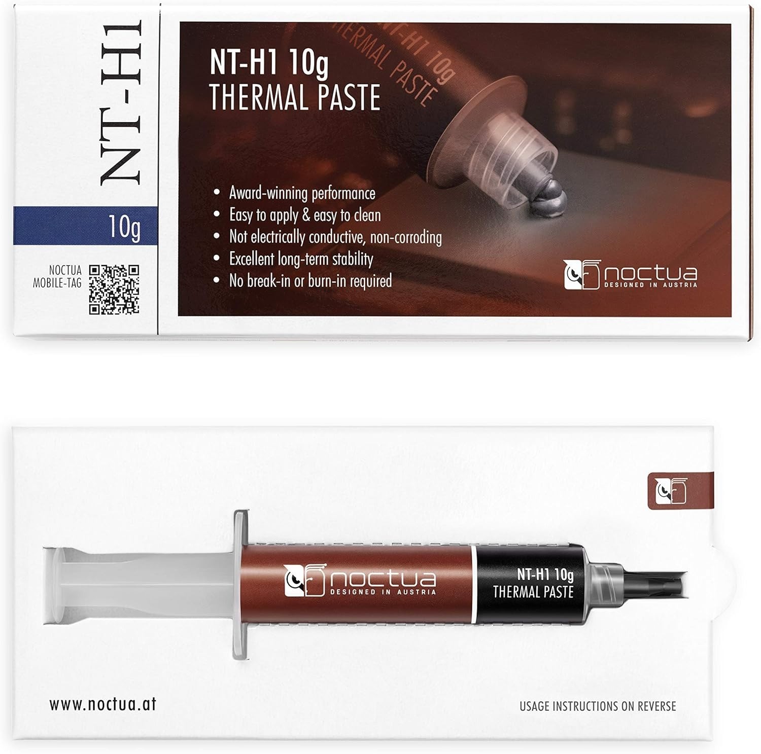 NT-H1 10g, Thermal Computer Paste (10g), US Stock