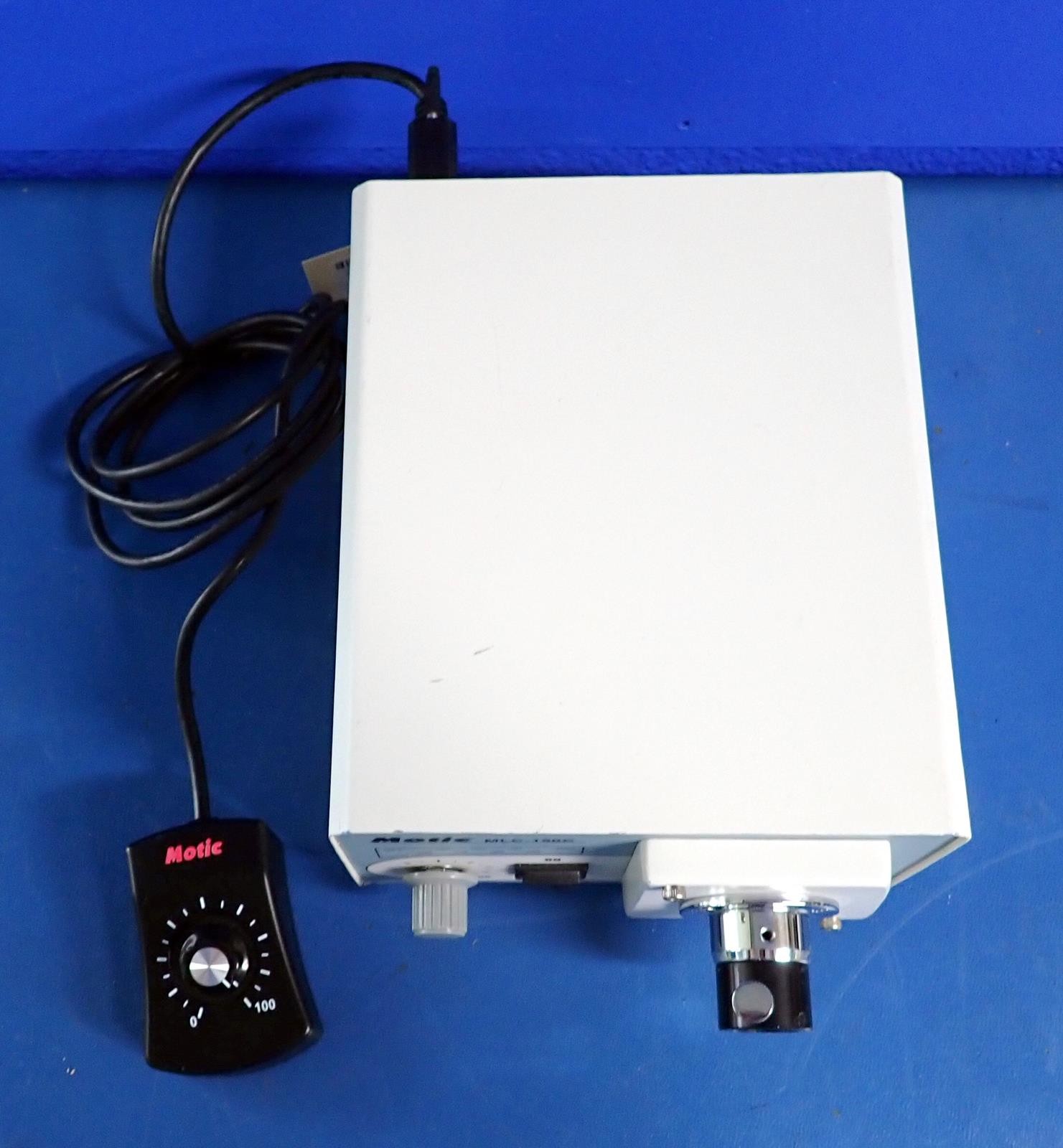 MOTIC MLC-150C 150W EKE Halogen Fiber Optic Illuminator w/ Light Guide + Remote