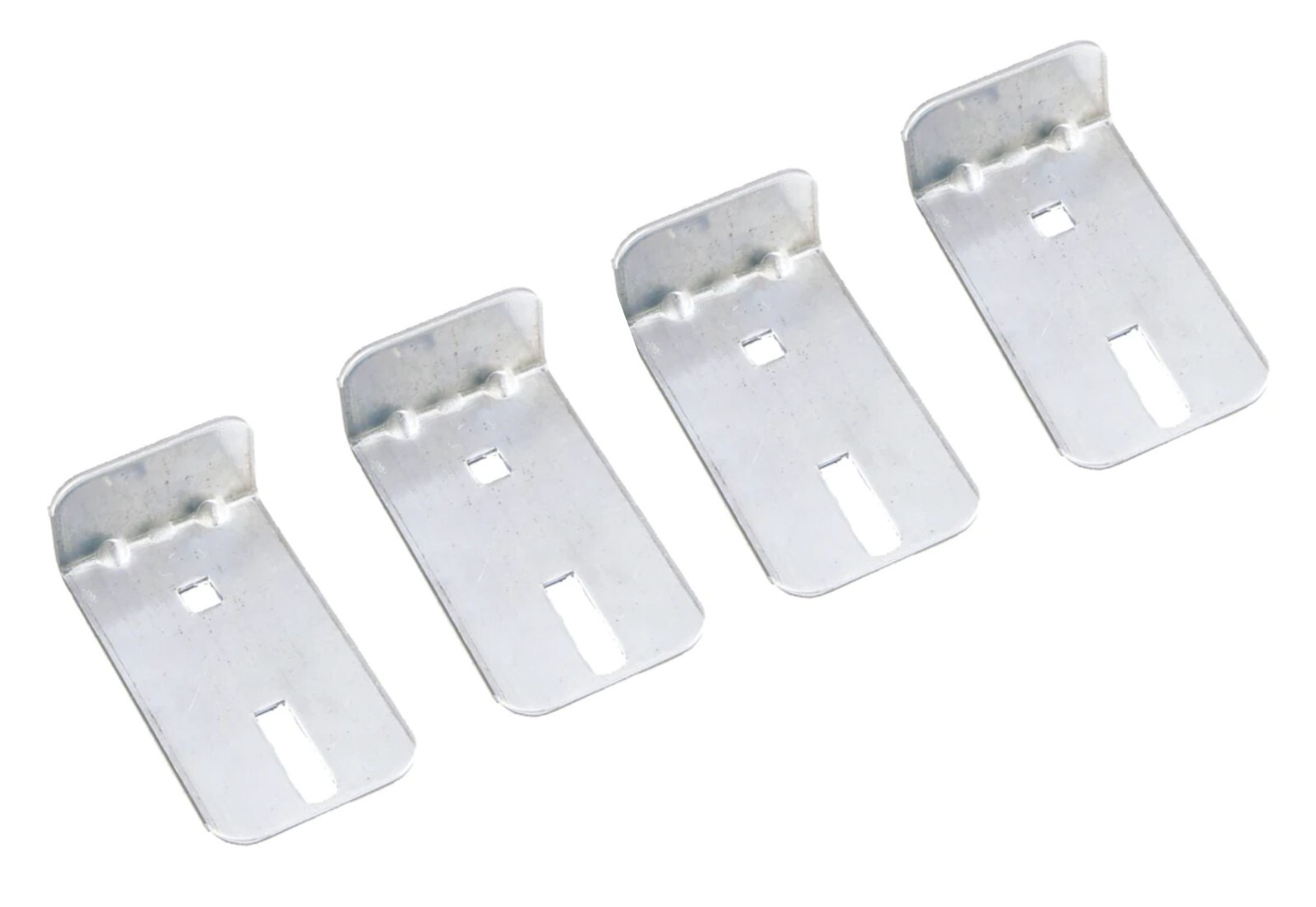 Garage Door Vertical Step Plate / Interior Lift Handle 4 pack PLUS Hardware