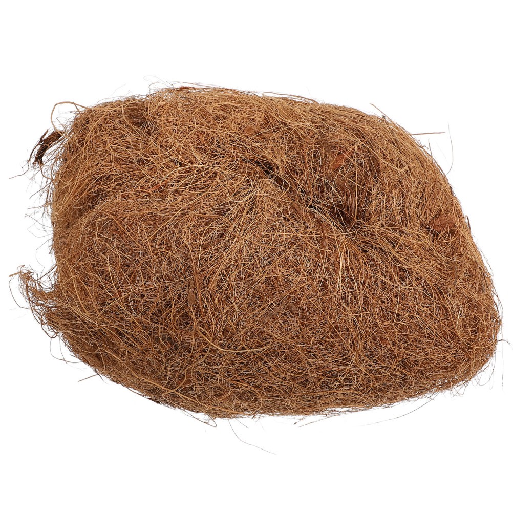 Natural Brown Coconut Fiber Bird Nest Pad Durable Breathable Nesting Material