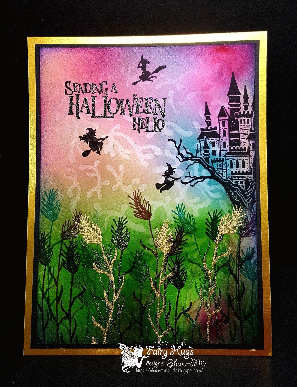 Fairy Hugs Stamps - Halloween Hello