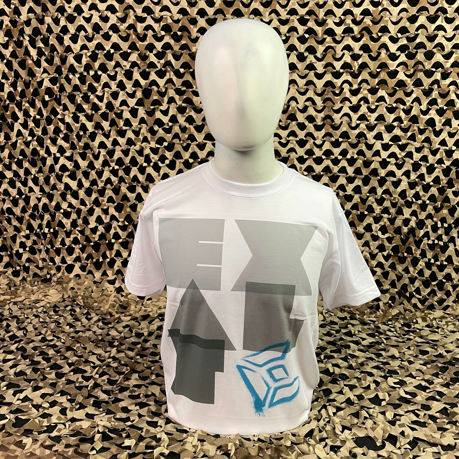 NEW Small Exalt Overlap Paintball T-Shirt - White