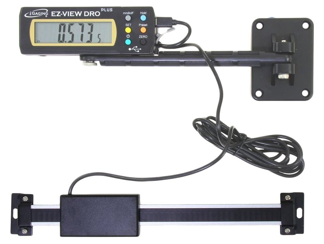 Digital Readout DRO 6" Travel X-Large LCD Display EZ-VIEW PLUS