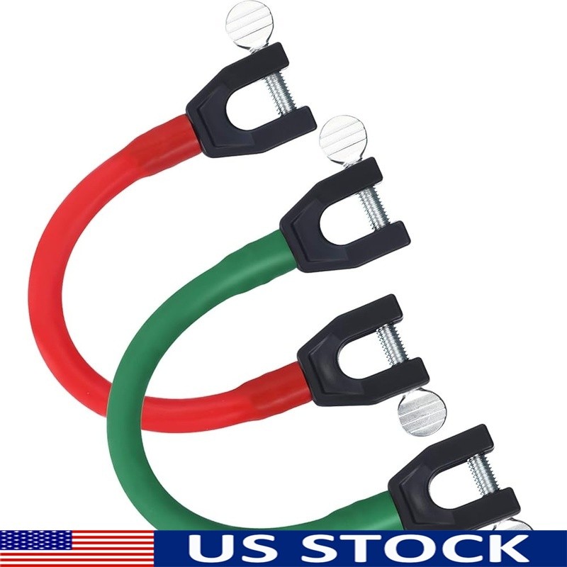 Ski Tip Connectors Set Kids Beginner Skiing Aid Durable Adjustable BungeeClamp