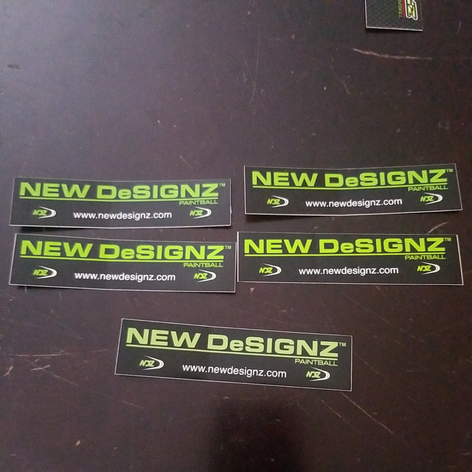 New Designz STICKERS Paintball Lot of 5, Smart Parts old school