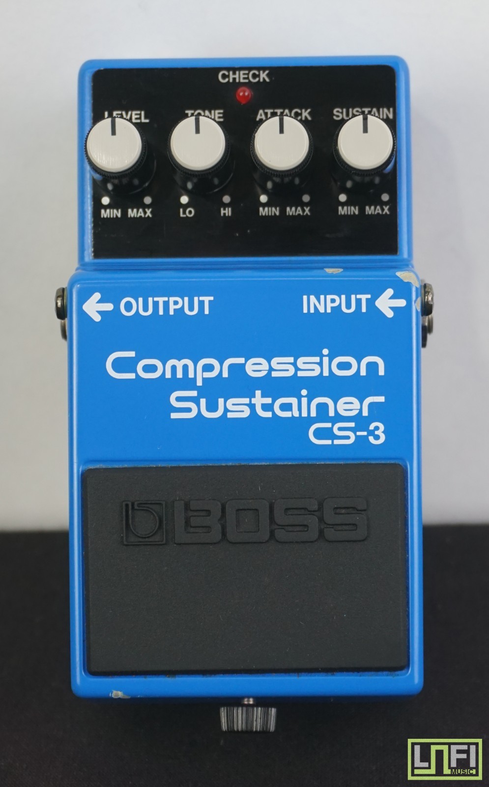 Boss CS-3 80's Blue Compression Sustainer Guitar Effects Pedal - MIJ