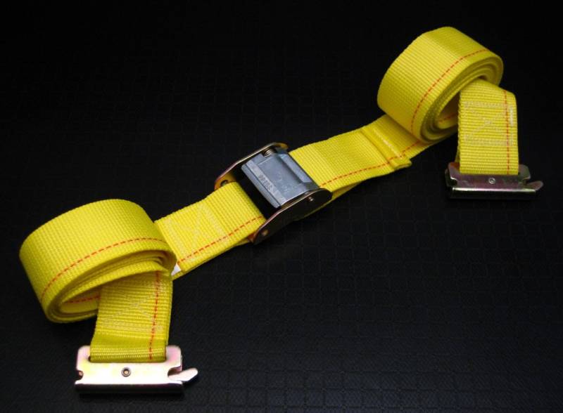 10 E Track Straps Cargo Van Truck Trailer Tie Down Strap 2" x 12' Cam Buckle