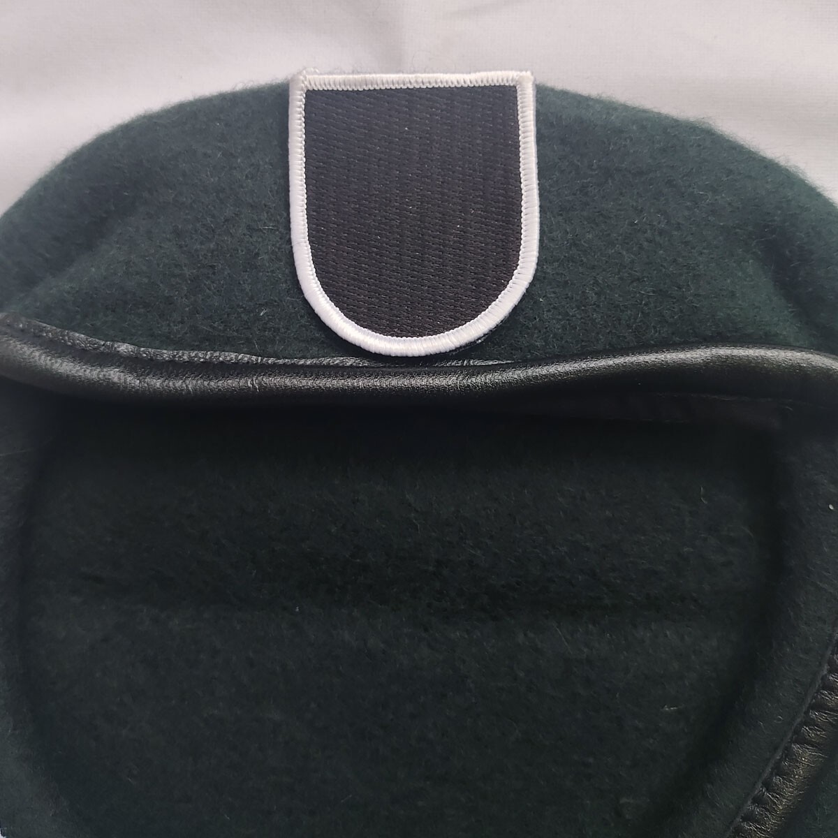 US Army Special Forces Green Beret Wool Hat 5th SFG Flash Size 7 3/8