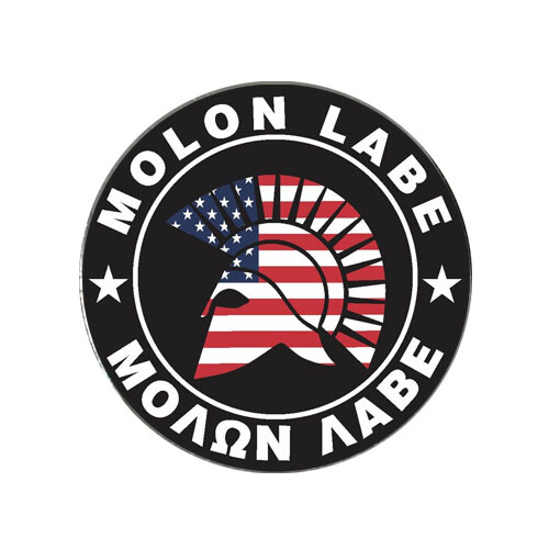Molon Labe Come and Take Guns 2A Golf Ball Marker + HAT CLIP