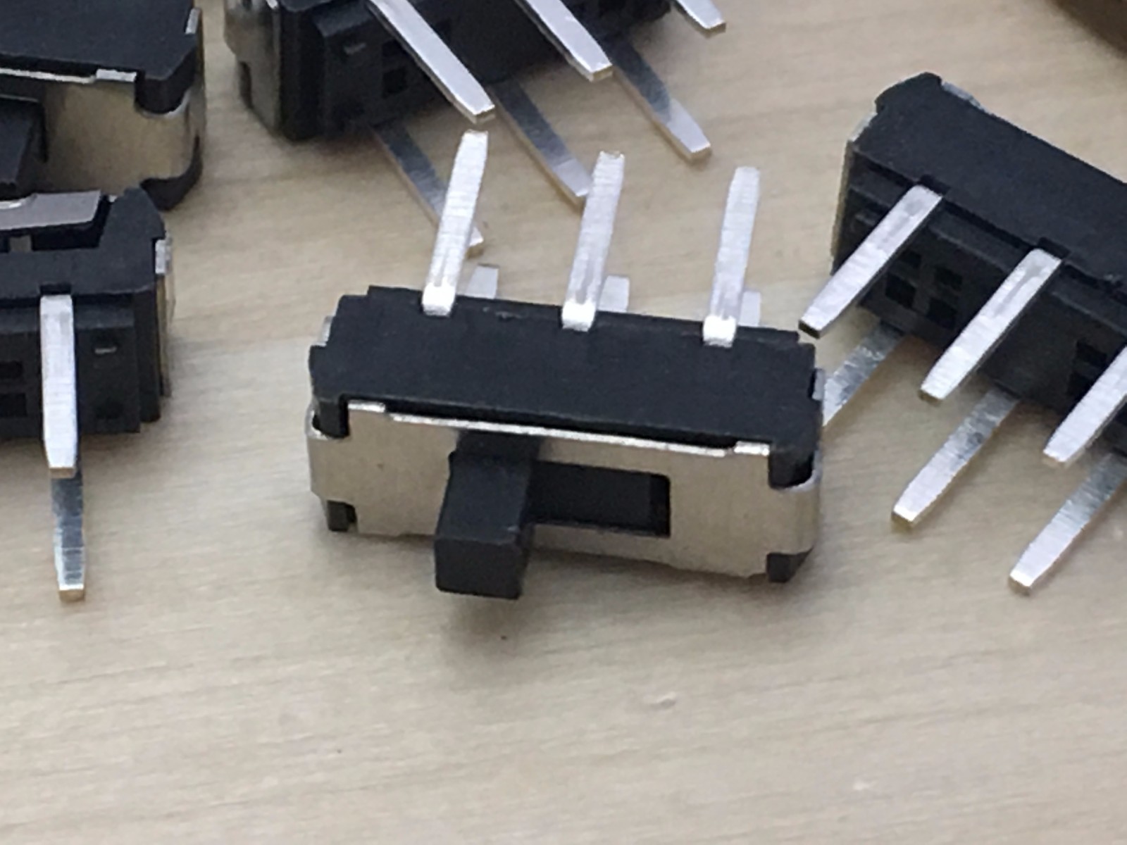 25 Piece Vertical 6 Pin Slide switch SLIDE SWITCHES PCB Tactile PCB
