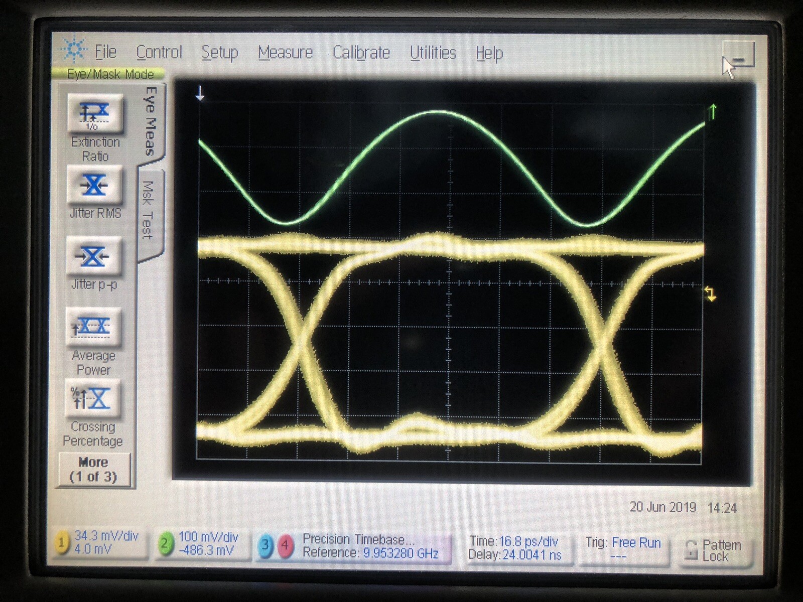 ANRITSU MP1763B PULSE PATTERN GENERATOR 0.05-12.5GHz Opt 03