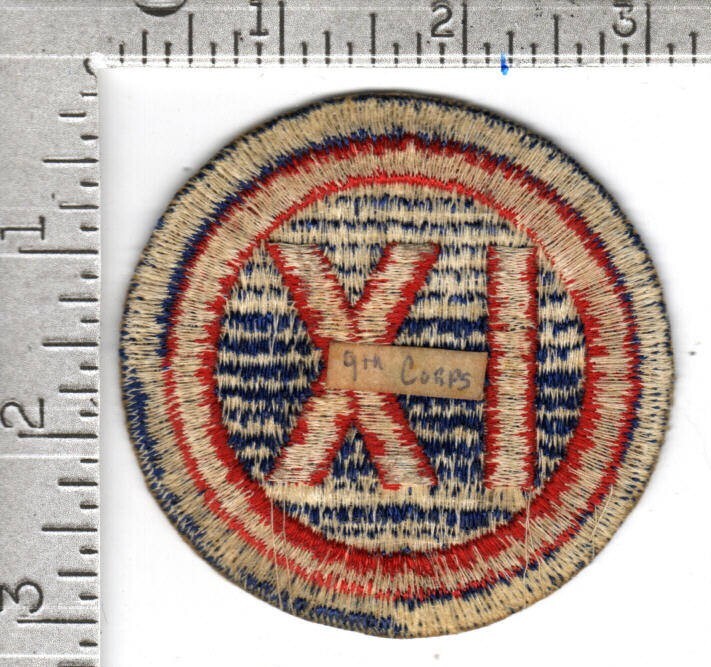 U.S. Army patch (circa 1950s-1960s) - 9th Army Corps
