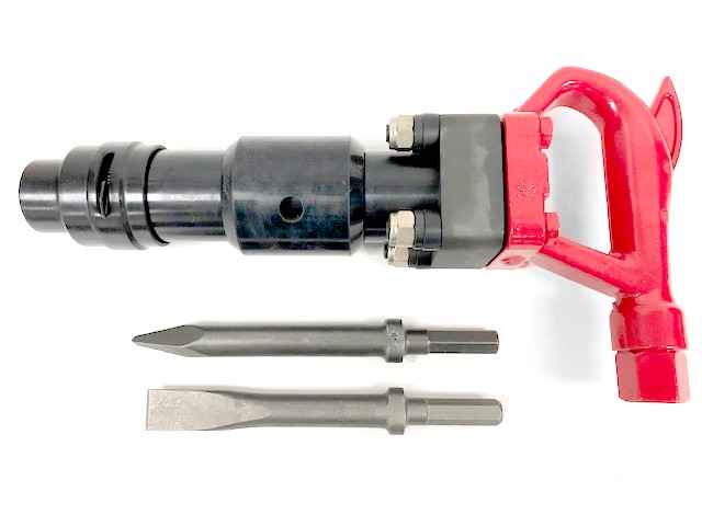Pneumatic Air 4 Bolt Chipping Hammer CH3RHX + 2 Bits