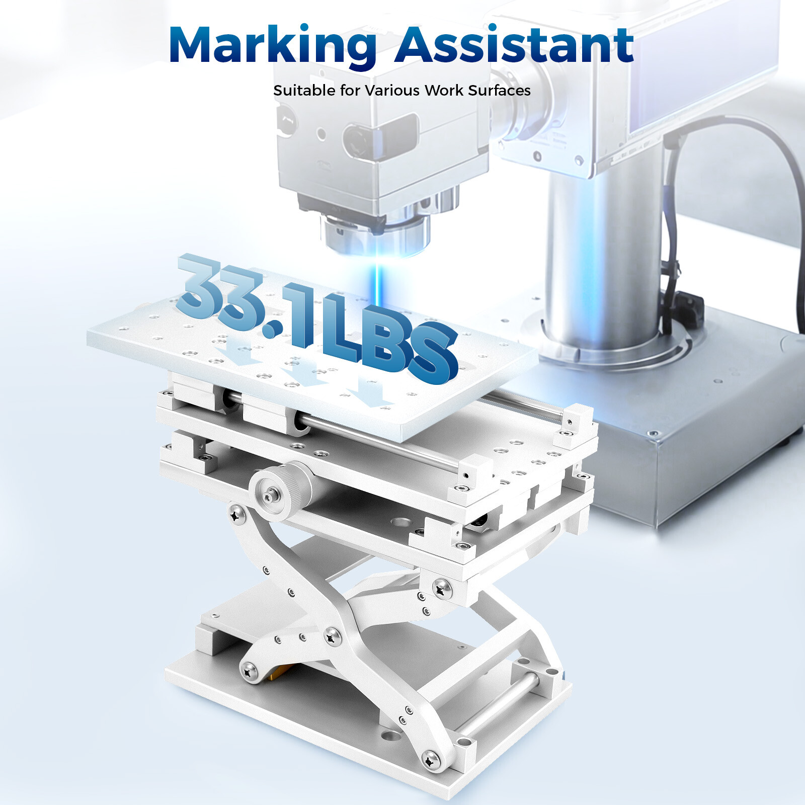 XYZ Axis 3D Workbench 3 Axis Moving Work Table Laser Marking Machine Optical Lab