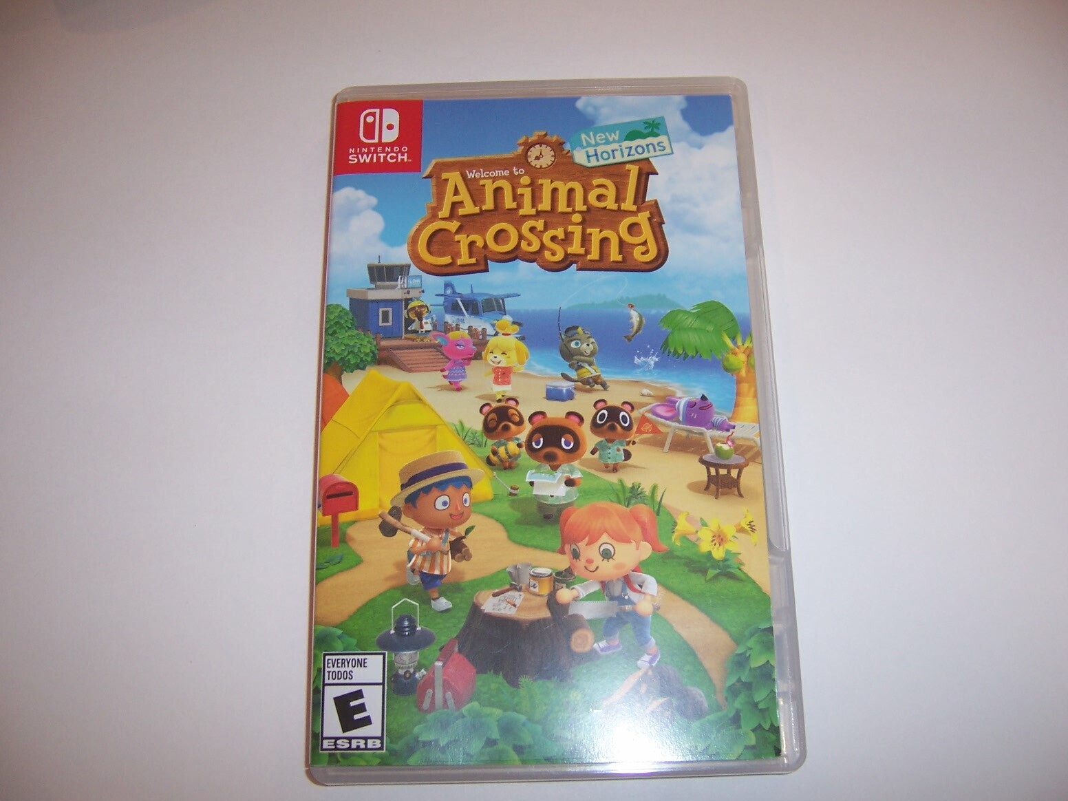 Replacement Case for New Horizons Animal Crossing Nintendo Switch Box Authentic