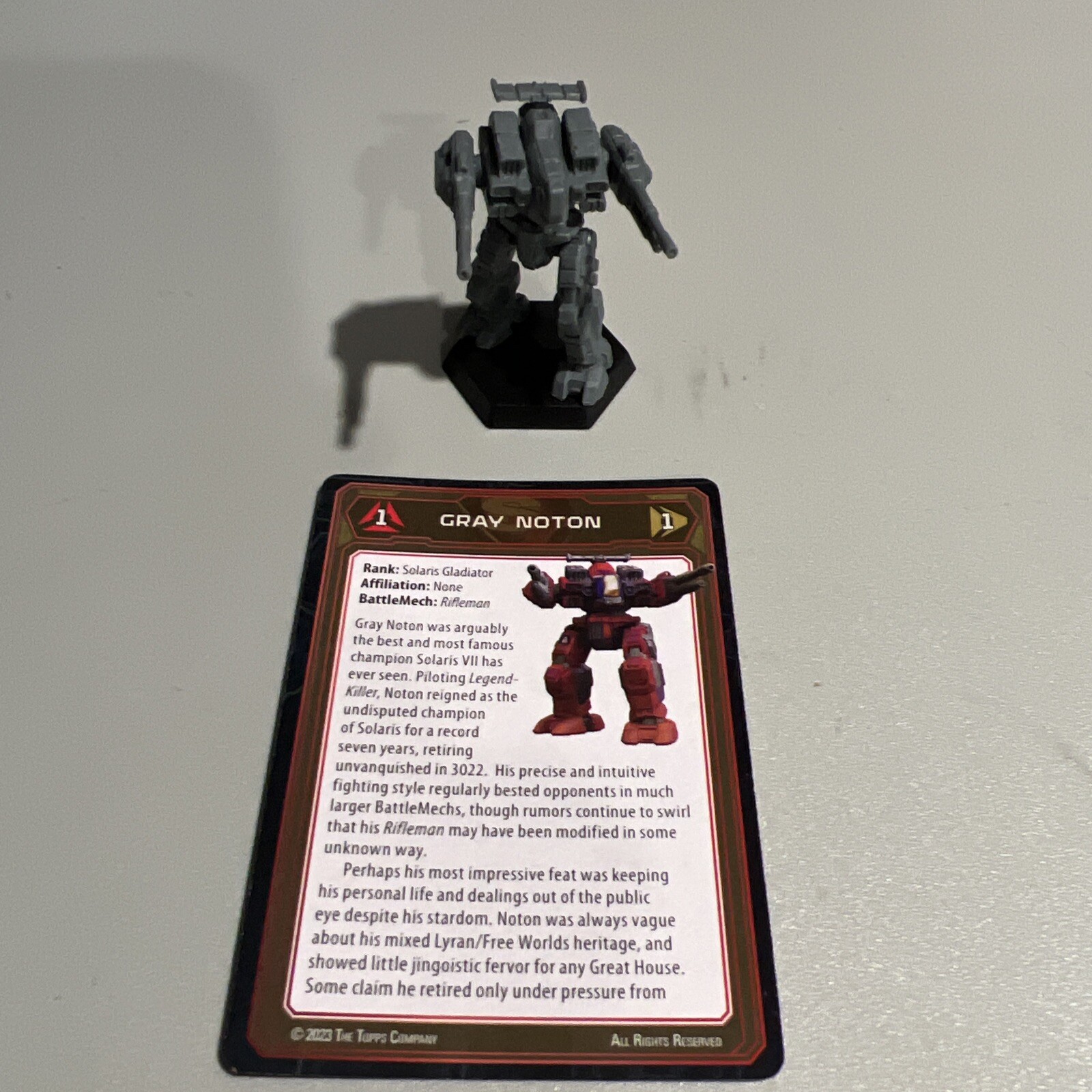 BATTLETECH Essentials - Rifleman (Gray Noton)
