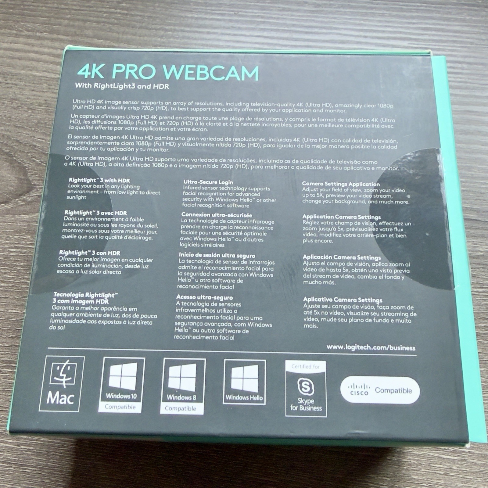 Logitech Brio 4K Pro