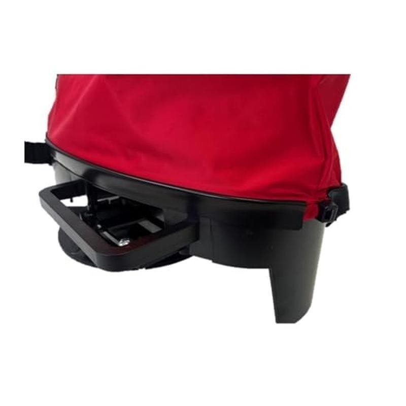 25lb Nylon Seed Spreader W/ Precision Control Durable Water-Resistant Agitator