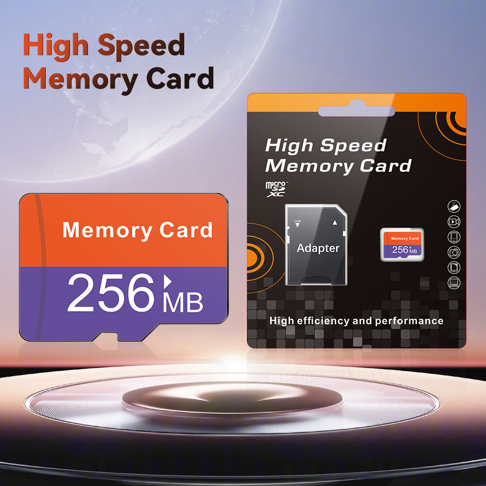 256MB Micro SD Card Flash TF Card SD Card SDHC Class 4 Memory Cards LOT