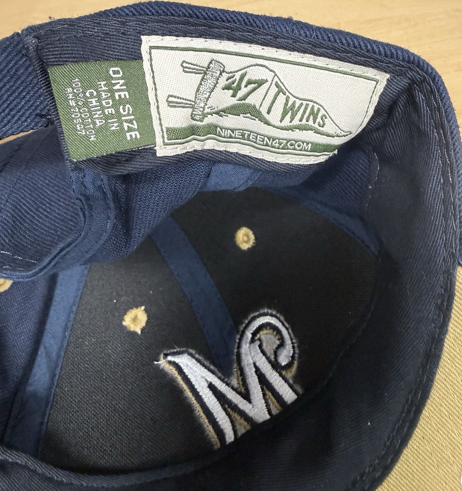 Milwaukee Brewers Hat Cap Strapback MLB BASEBALL Adjustable ‘47 Twins NWT