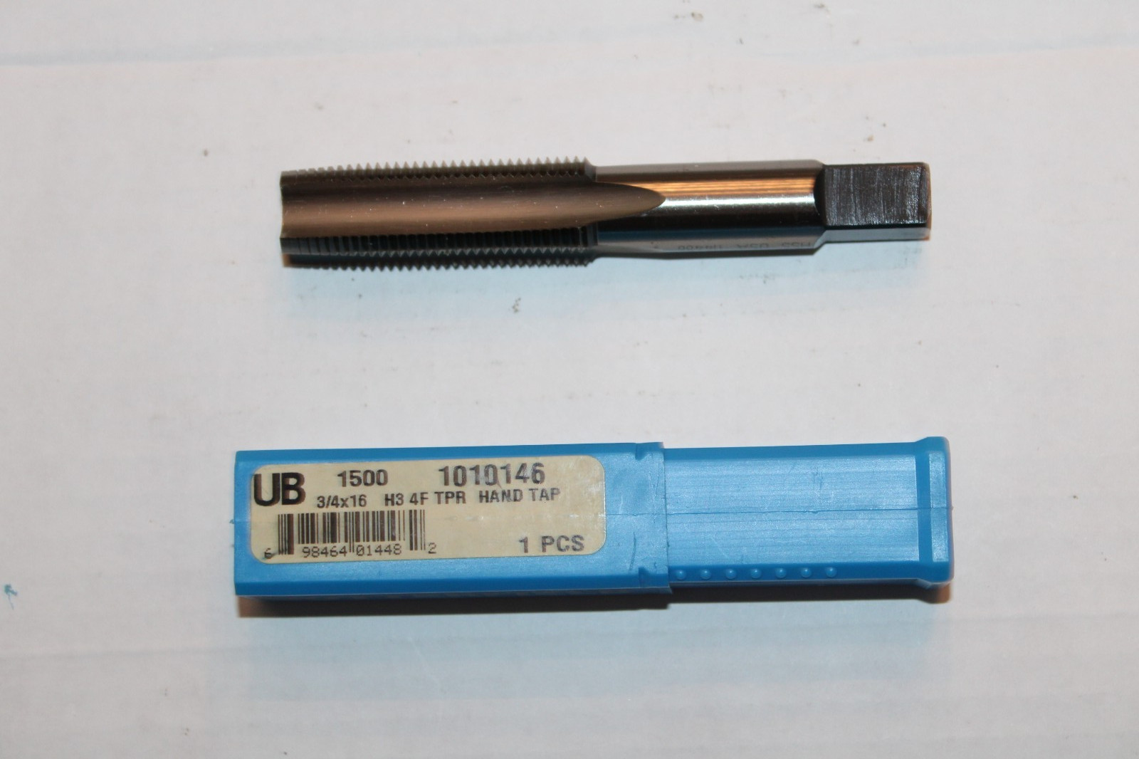 UNION BUTTERFIELD 1010146 TAPER HSS HAND TAP - 3/4-16 H3 4F -   QTY OF 1 - NEW
