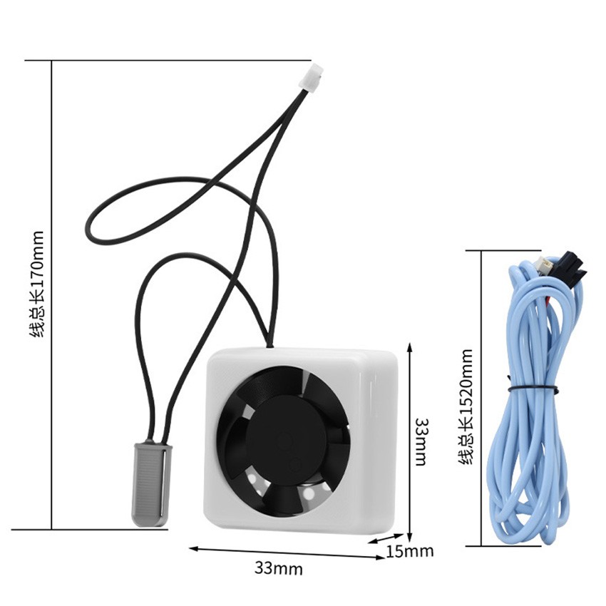 External Cooling Fan Extruder Motor Kit for A1/A1nimi 3D Printer