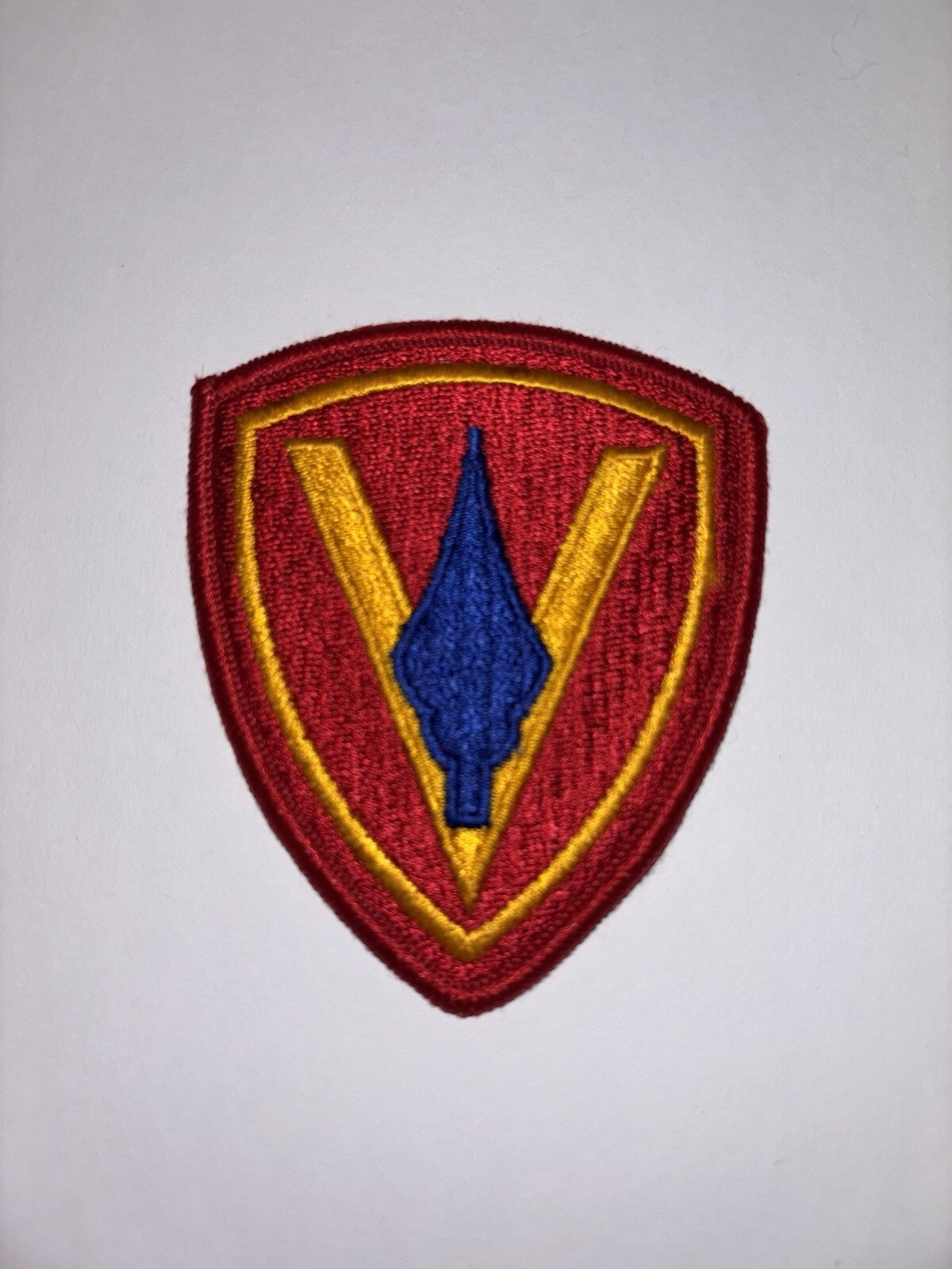 5th Marine Division USMC Subdued Shoulder Patch Insignia