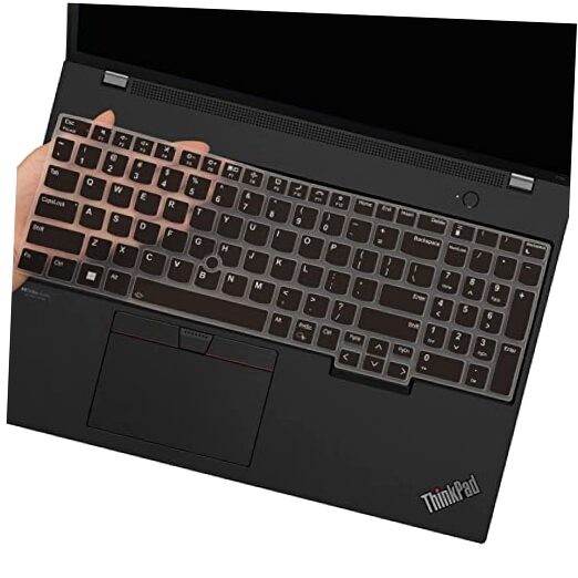 Keyboard Cover for Lenovo ThinkPad E16 L16 P16 P16v (Gen 2/Gen 1) / T16 Black
