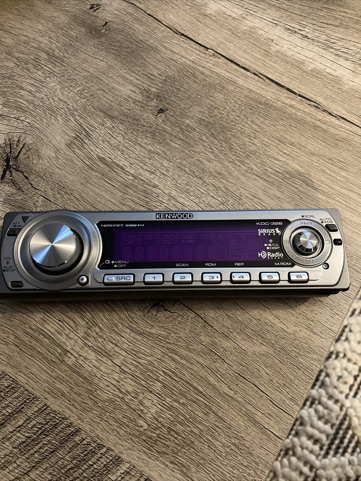 Kenwood Kdc-328 oem genuine car stereo Car Radio Auto FACEPLATE ONLY