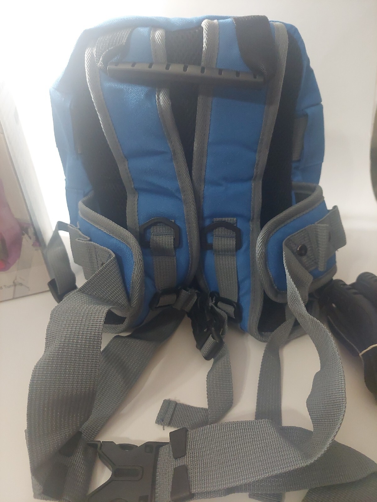Ski And Snowboard Harness Kid Trainer Blue Gray Torquoise