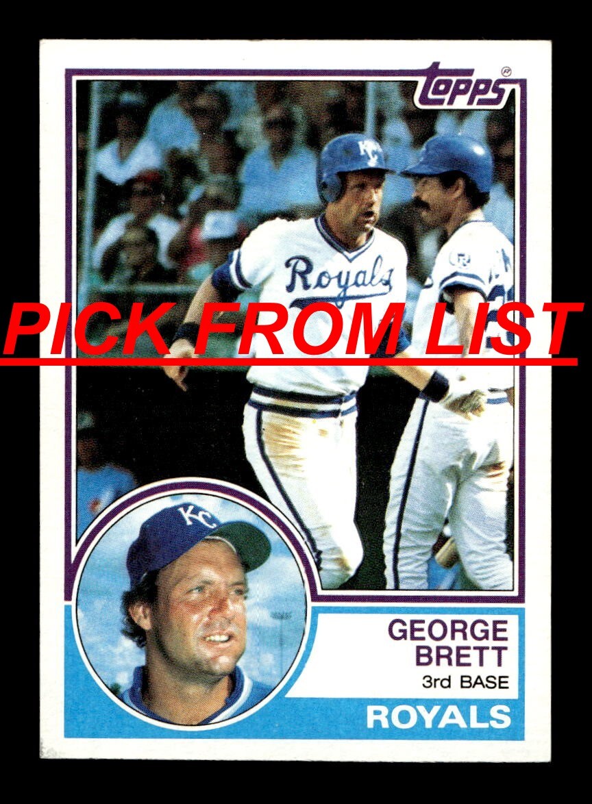 1983 Topps Baseball Stars HOFers EX-MT Pick From List All PICTURED k1y5y4y8y3