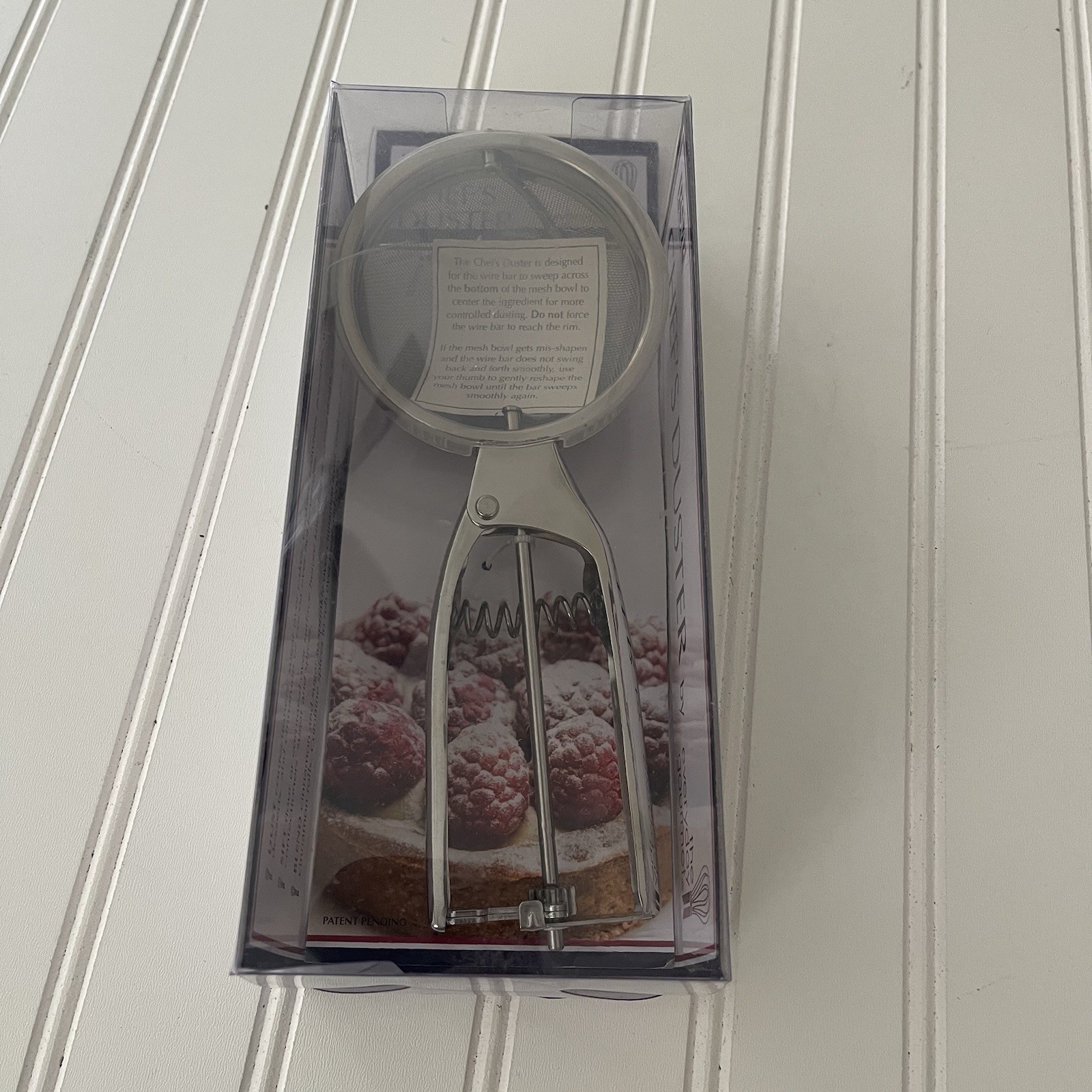 RSVP Chef’s Duster Sifter by the everyday gourmet Stainless Steel NEW