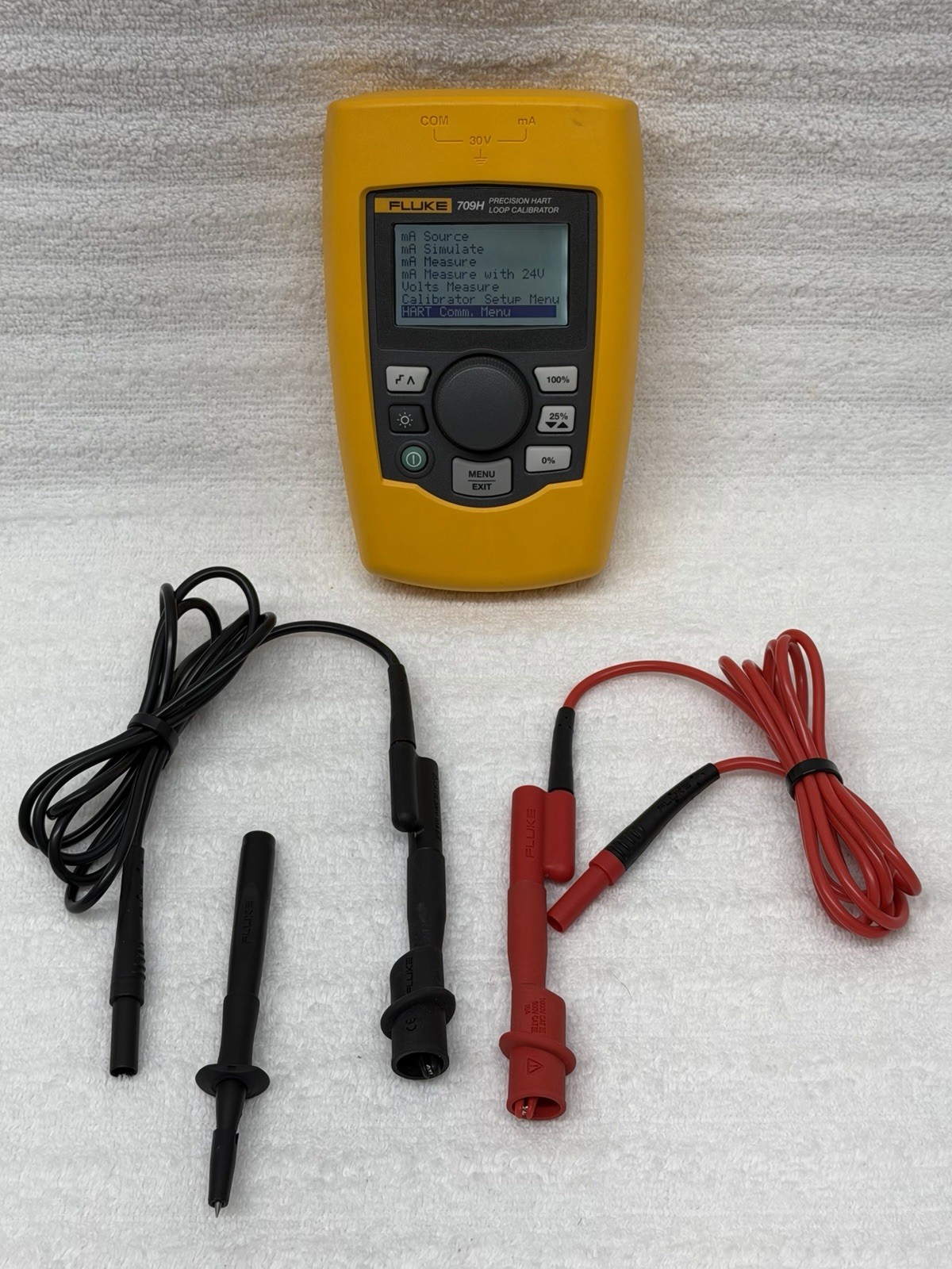 Fluke 709H Precision Loop Calibrator with HART Communications