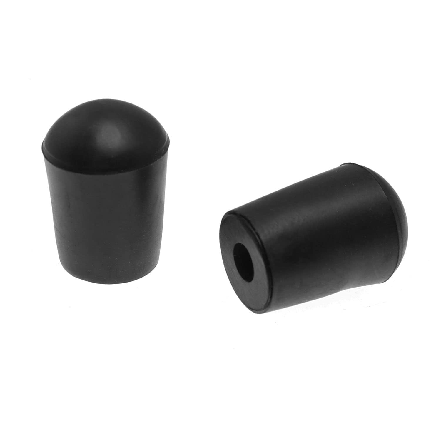Maxmoral 2PCS Cello Endpin Stopper, Rubber Tip, One Size, black