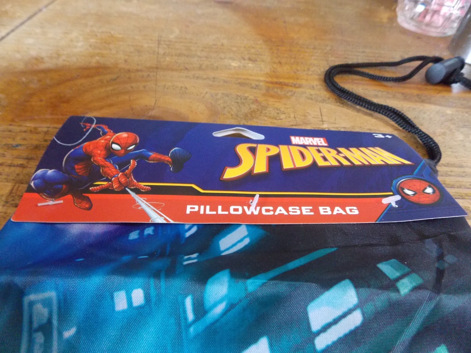 Spiderman Bag Pillowcase 18 x 13 NWT