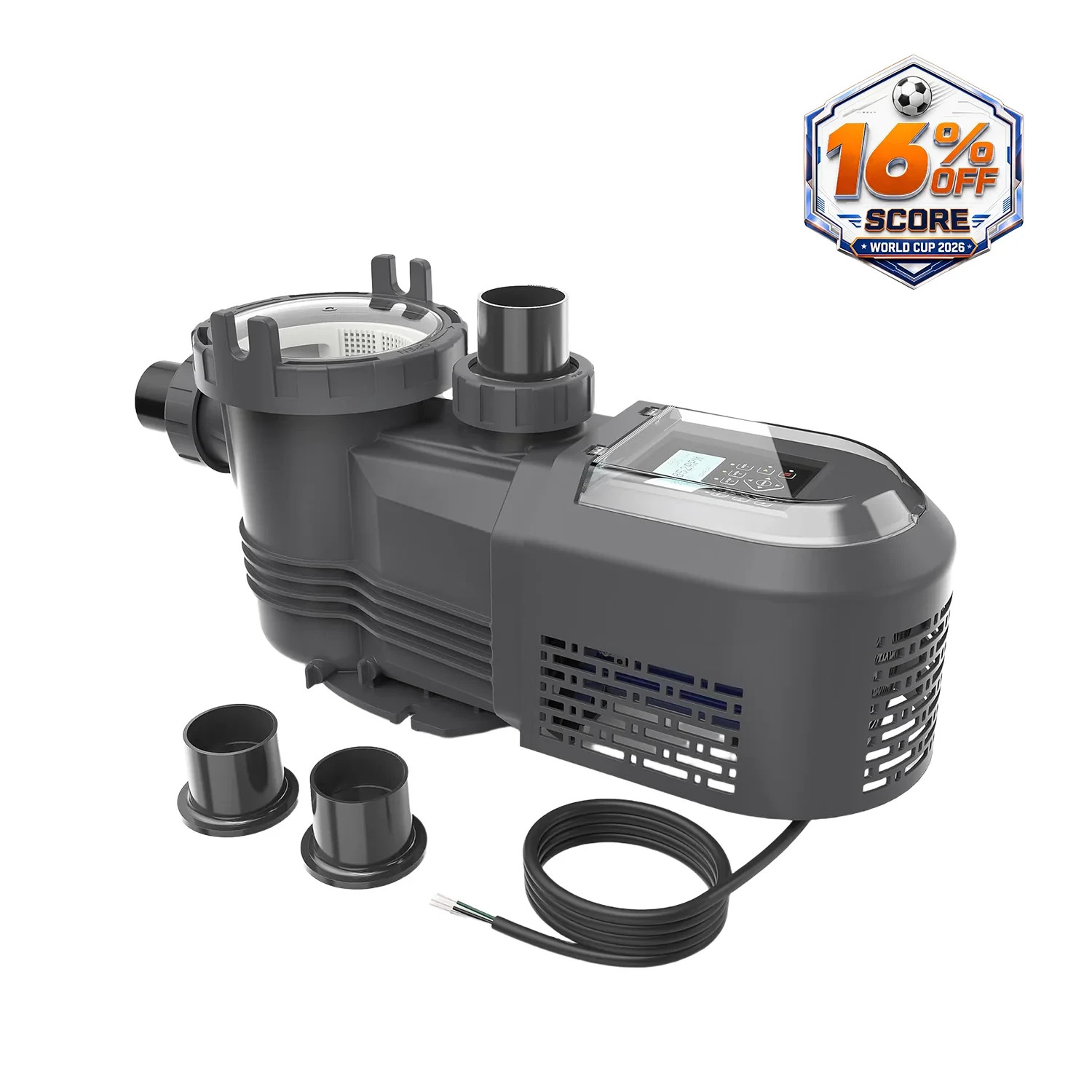 Variable Speed Pool Pumps, 1.5 HP to 3 HP, 8189GPH to 11359GPH, 220V