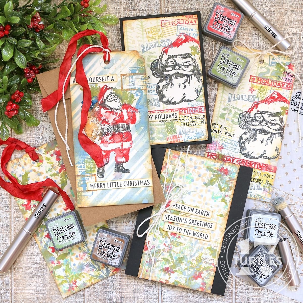 Mini Distress Oxide Pad Bundle - Ranger Tim Holtz Mini Distress Oxide Pad...