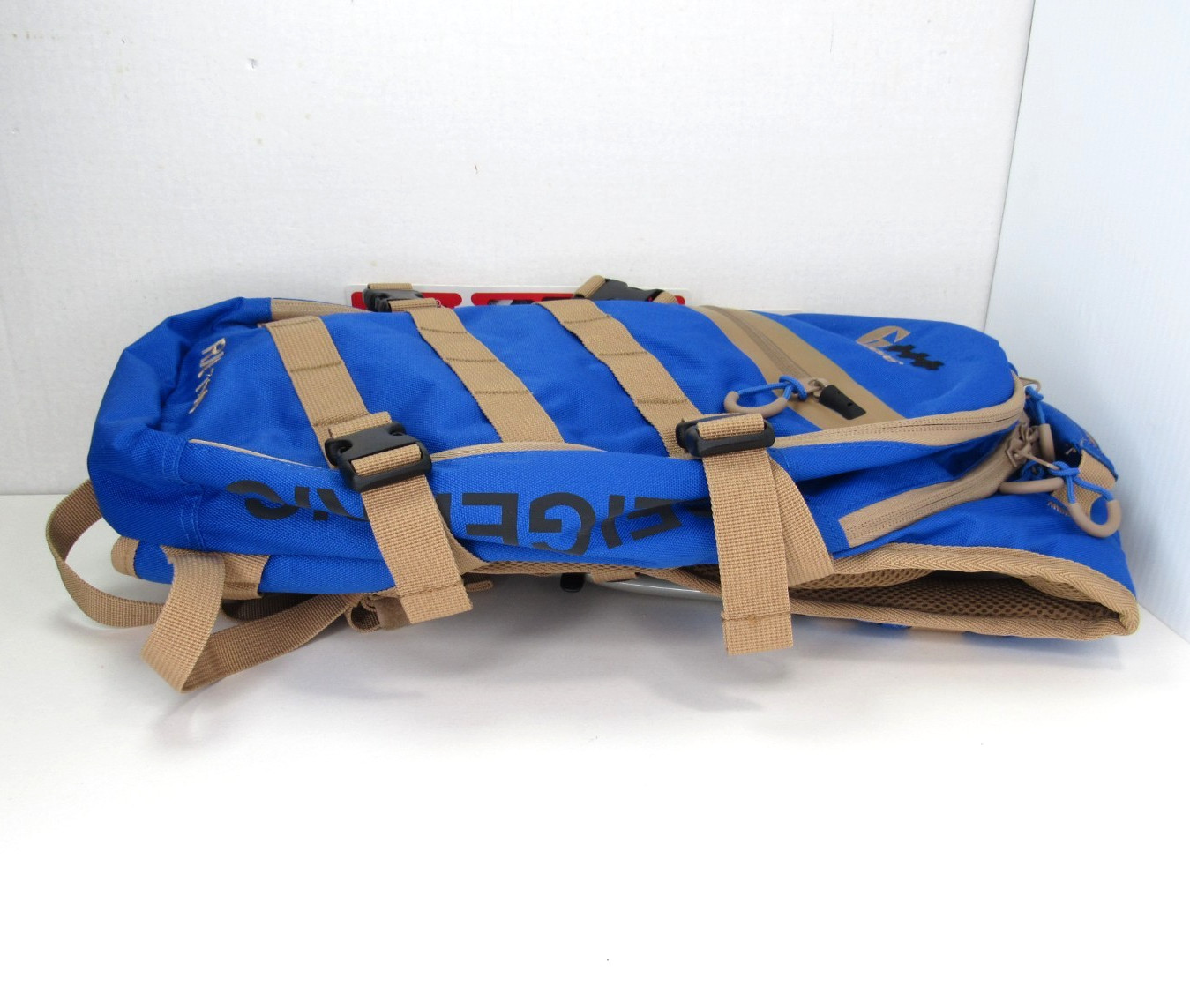 NEW Geigerrig Hydration Pack RIG 700 System Backpack Blue Tan Hiking Biking
