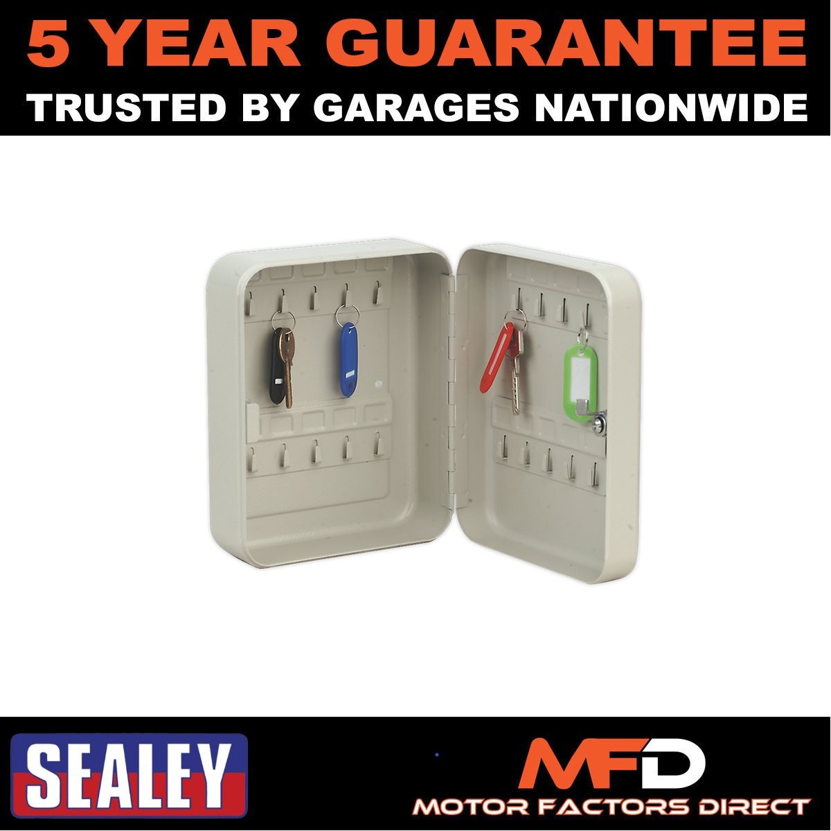 Sealey Key Cabinet with 20 Key Tags SKC20